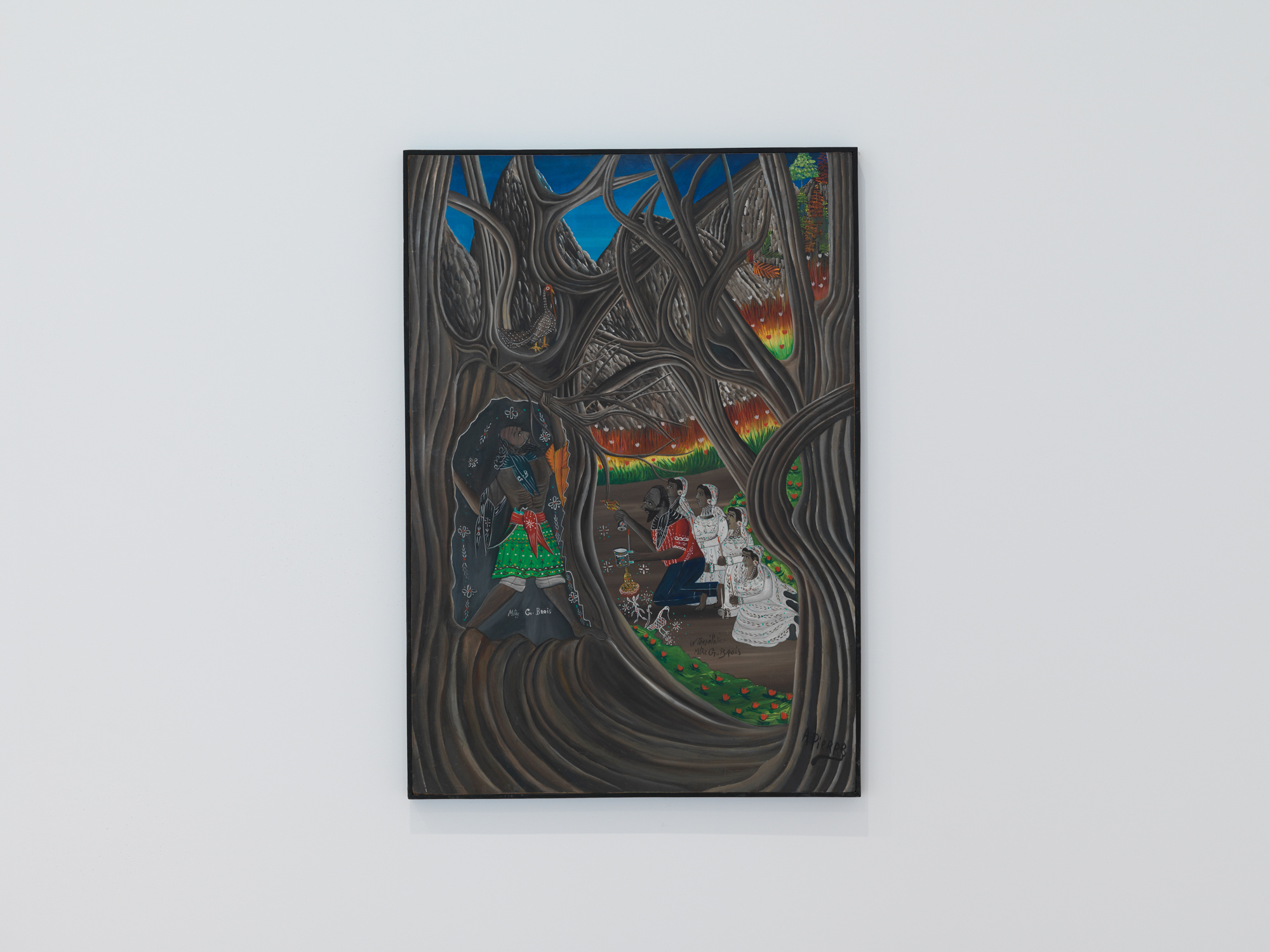 artnet掲載の著名画家『牧神の接吻』Andre-Pierre LUPLAC André Pierre (1915–2005) - documenta 14